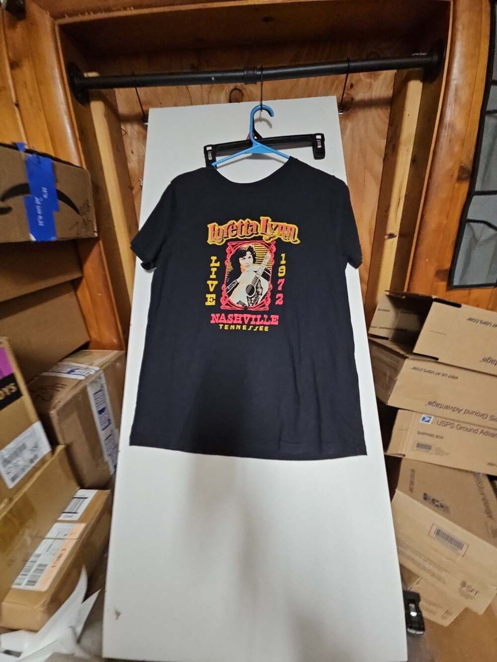 (369) Wrangler Loretta Lynn Live 1972 Nashville T-Shirt Size S